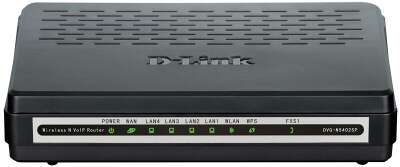 Маршрутизатор беспроводной D-Link DVG-N5402SP/1S/C1A 10/100BASE-TX черный