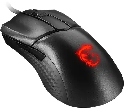 Мышь MSI Clutch GM31 Lightweight черный оптическая 12000dpi USB 4but (S12-0402080-CLA)