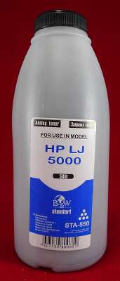 Тонер для картриджей C4129X,EP-65 (фл. 500г) B&W Standart фас.Россия