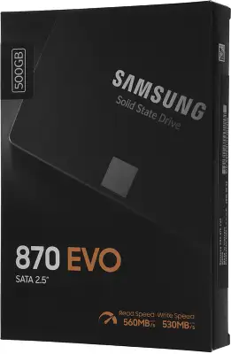 Накопитель SSD Samsung SATA-III 500GB MZ-77E500BW 870 EVO 2.5