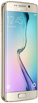 Смартфон Samsung SM-G925 Galaxy S6 Edge 64Gb, ослепительная платина