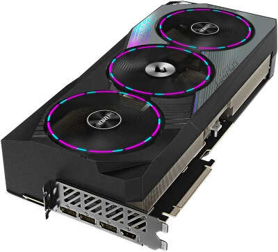 Видеокарта GIGABYTE NVIDIA nVidia GeForce RTX 4090 AORUS MASTER 24GB 24Gb DDR6X PCI-E HDMI, 3DP