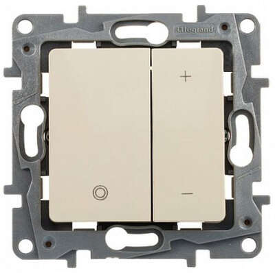 Диммер Legrand Etika скрыт. кноп. IP20 слоновая кость (672318)