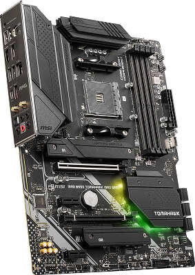 Материнская плата MSI MAG B550 TOMAHAWK MAX WIFI Soc-AM4 AMD B550 4xDDR4 ATX AC`97 8ch(7.1) 2.5Gg RAID+HDMI+DP
