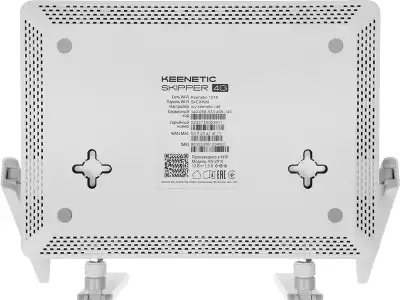 Роутер беспроводной Keenetic Skipper 4G (KN-2910) AC1200 10/100/1000BASE-TX/4G cat.4 серый