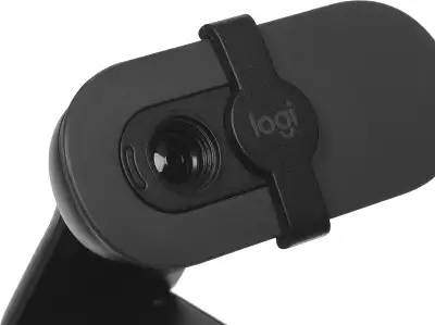 Камера Web Logitech HD Webcam Brio 100 черный 2Mpix (1920x1080) USB-A с микрофоном (960-001587)
