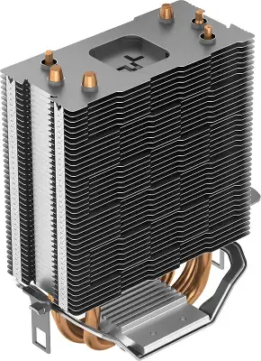Устройство охлаждения(кулер) Deepcool AG300 LED RGB Soc-AM5/AM4/1200/1700/1851 черный 4-pin 18-31dB Al+Cu 150W 350gr Ret (R-AG300-BKLNMN-G)