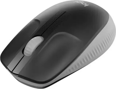 Мышь беспроводная USB Type-A 3кн. 10000dpi черный/серый M190 910-005906 LOGITECH