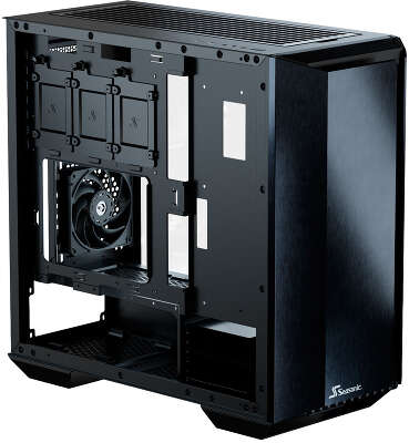 Корпус SEASONIC SYNCRO Q704 PLATINUM, черный, ATX, 850W (SYNCRO DPC-850 (SSR-850FB)