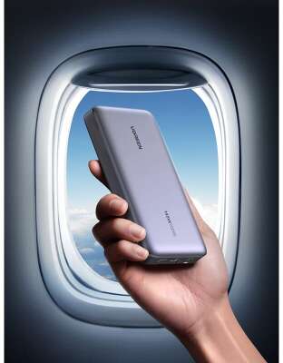 Внешний аккумулятор UGREEN PB205 (90597A) PD 145W Power Bank 25000mAh. Цвет: серый