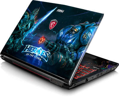 Ноутбук MSI GE62 6QD-244RU PRO HEROES 15.6" FHD /i5-6300HQ/8/1000/ GTX960M 2G/ Multi/ WF/BT/CAM/W10