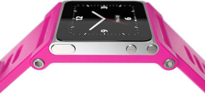 Чехол-браслет LunaTik CMYK TikTok Magenta Watch Band для iPod nano 6G, розовый [TTMAG-007]