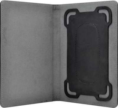 Чехол-обложка VIVACASE Book универсальный для устройств 6", чёрный [VUC-CBK01-bl]