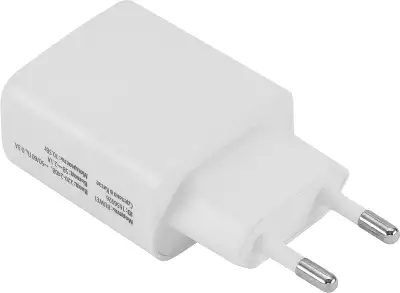 Сетевое зар./устр. Buro BUWE1 10.5W 2.1A 2xUSB универсальное белый (BUWE10S200WH)
