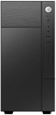 Корпус FOXLINE MiniTower Forza FZ-017 450W черный (mATX, 450W, 2xUSB2.0, no fan) (FZ-017-SX450R)