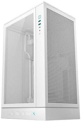 Корпус MiniTower Deepcool CH270 Digital White (mATX, без БП, 2xUSB Type-A + USB Type-C) (R-CH270-WHNDM0-G-1)