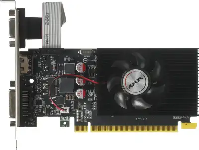 Видеокарта Afox PCI-E 3.0 AF610-1024D3L7-V6 NVIDIA GeForce GT 610 1Gb 64bit DDR3 810/1333 DVIx1 HDMIx1 CRTx1 HDCP Ret