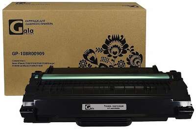Картридж GalaPrint GP-108R00909 для принтеров Xerox Phaser 3140/3155/3160/3140Orange/3140Silver/Black/3160B/3160N 2500 копий