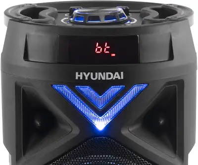 Минисистема Hyundai H-MC180 черный 80Вт FM USB BT SD/MMC