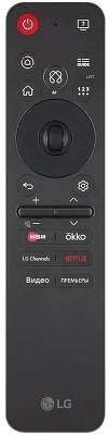 LG 55" 55NANO81A6A.ARUG черный 4K Ultra HD 60Hz DVB-T DVB-T2 DVB-C DVB-S DVB-S2 USB WiFi Smart TV