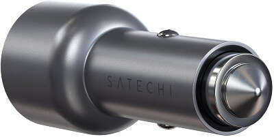 Автомобильное ЗУ Satechi 40W Dual USB-C Car Charger, Space Grey [ST-U2C40CCM]