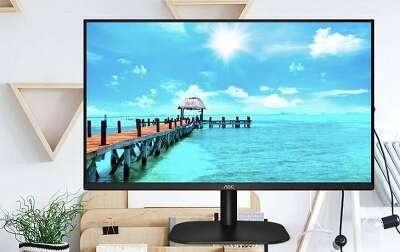 МОНИТОР 27" AOC 27B2AM Black (VA, 1920x1080, 75Hz, 4 ms, 178°/178°, 250 cd/m, 20M:1, +HDMI)
