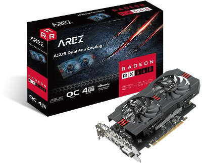 Видеокарта ASUS AMD Radeon RX 560 Evo 4Gb DDR5 PCI-E DVI, HDMI, DP