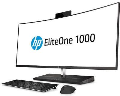 Моноблок HP EliteOne 1000 G1 AiO 34" 3440x1440 i7-7700/8/512 SSD/WF/BT/Cam/Kb+Mouse/W10Pro,черный (2SF93EA)