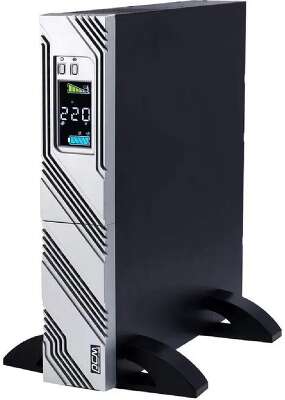 PowerCom Smart King RT SRT-1500A LCD ИБП {Line-Interactive, 1500VA / 1350W, Rack/Tower, IEC, Serial+USB, SmartSlot, подкл. доп. батарей} (1157679)
