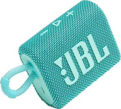 Колонка порт. JBL GO 3 бирюзовый 4.2W 1.0 BT 10м (JBLGO3TEAL)