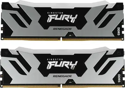 Память DDR5 2x24GB 7200MHz Kingston KF572C38RSAK2-48 Fury Renegade XMP RGB RTL Gaming PC5-57600 CL38 DIMM 288-pin 1.45В kit single rank с радиатором Ret