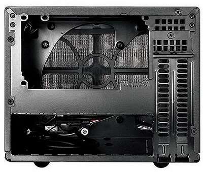 Корпус Silverstone SST-SG13B Sugo Mini-ITX Compact Computer Cube Case, Mesh Front Panel, black, RTL {4}