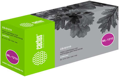 Картридж лазерный Cactus CS-S1210 ML-1210D3 черный (2500стр.) для Samsung ML-1210/1220/1250/1430