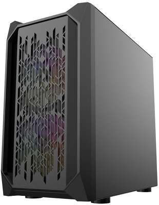 Корпус PowerCase Alisio Micro X3B, черный, mATX, Без БП (CAMIB-L3)