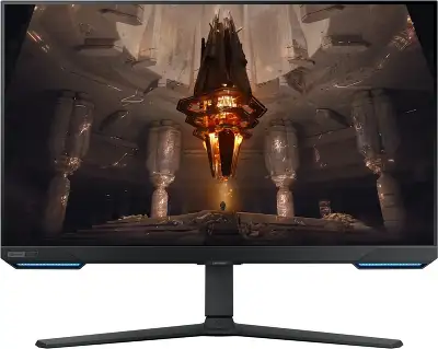 Монитор Samsung 32" Odyssey G7 S32BG700EUXEN черный IPS LED 16:9 HDMI M/M полуматовая HAS Piv 400cd 178гр/178гр 3840x2160 144Hz FreeSync Premium Pro DP 4K USB 8.3кг