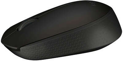 Мышь беспроводная Logitech B170 black (USB, for Business, 1000 dpi, 3but) (910-004659)