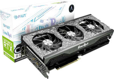 Видеокарта Palit NVIDIA nVidia GeForce RTX 3070Ti GameRock OC 8Gb DDR6X PCI-E HDMI, 3DP