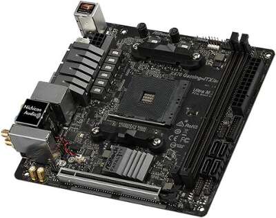 Материнская плата mini-ITX LGAAM4 ASRock X470 GAMING-ITX/AC