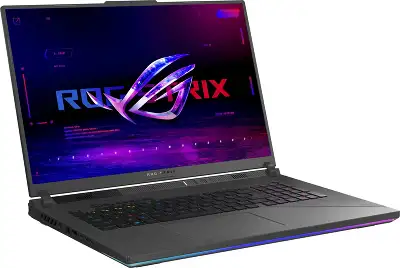 Ноутбук Asus ROG Strix G18 G814JIR-N6048 Core i9 14900HX 16Gb SSD1Tb NVIDIA GeForce RTX4070 8Gb 18" IPS WQXGA (2560x1600) без ОС grey WiFi BT Cam (90NR0ID6-M002E0)