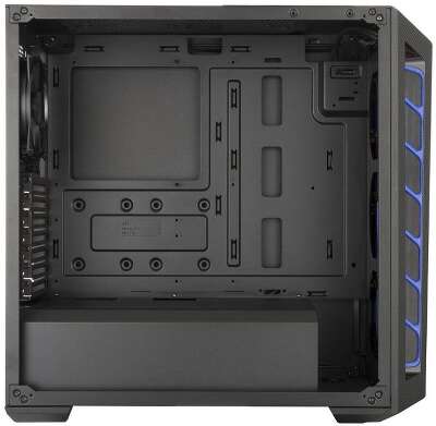 Корпус COOLERMASTER MasterBox MB510L, черный/синий, ATX, Без БП (MCB-B510L-KANN-S03)
