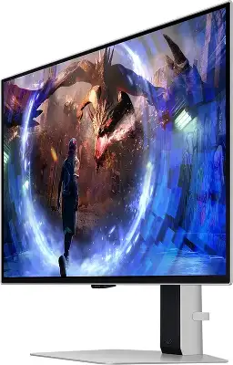 Монитор Samsung 27" Odyssey G6 S27DG600SIXCI черный OLED LED 1ms 16:9 HDMI матовая HAS Piv 250cd 178гр/178гр 2560x1440 360Hz FreeSync Premium Pro DP Quad 2K (1440p) USB 6.9кг