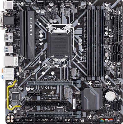 Материнская плата microATX LGA1151v2 GIGABYTE B365M D3H