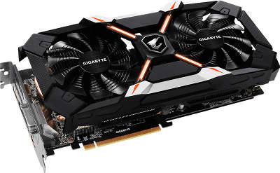 Видеокарта PCI-E NVIDIA GeForce GTX 1060 6144MB GDDR5 Gigabyte [GV-N1060AORUS-X6GD]