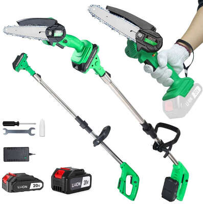 Цепная пила Zitrek GreenSaw 20 Plus аккум. дл.шины:6" (15.2cm) 3Ач ЗУ (082-1856)