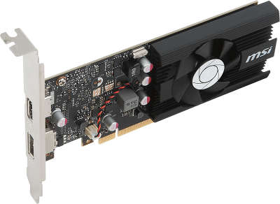 Видеокарта PCI-E NVIDIA GeForce GT1030 2048MB DDR5 MSI [GT 1030 2G LP OC]