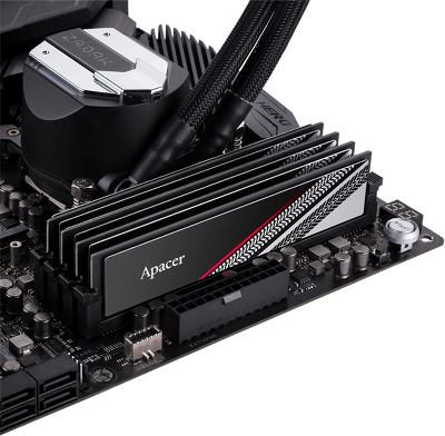 Оперативная память Apacer DDR4 32GB 3200MHz DIMM TEX Gaming Memory (PC4-25600) CL16 1.35V Intel XMP 2.0, Heat Sink (Retail) 2048*8 3 years (AH4U32G32C282TBAA-1)