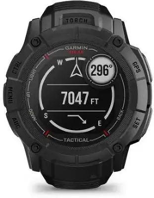 Смарт-часы Garmin Instinct 2X Solar Tactical Edition 50мм 1" MIP корп.черный рем.черный (010-02805-03)
