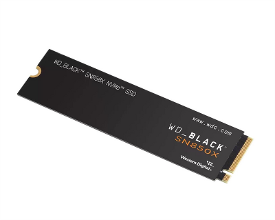 Твердотельный накопитель Western Digital Black SN850X SSD M2.2280 PCIe 4.0 1Tb, 7300MBs/6300MBs, TBW 600, WDS100T2X0E, 1 year