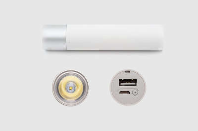 Внешний аккумулятор с фонариком Xiaomi Mi Power Bank Flashlight 3250 мАч [MUE4084GL]