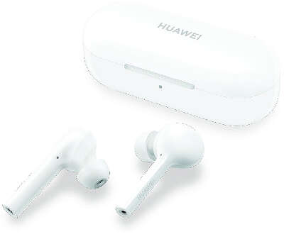 Беспроводная гарнитура Huawei Freebuds lite, глянцевый белый